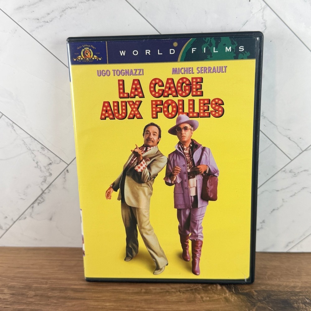 LA Cage AUX Folles DVD 1979 Widescreen Ugo Tognazzi Michel Serrault VGC